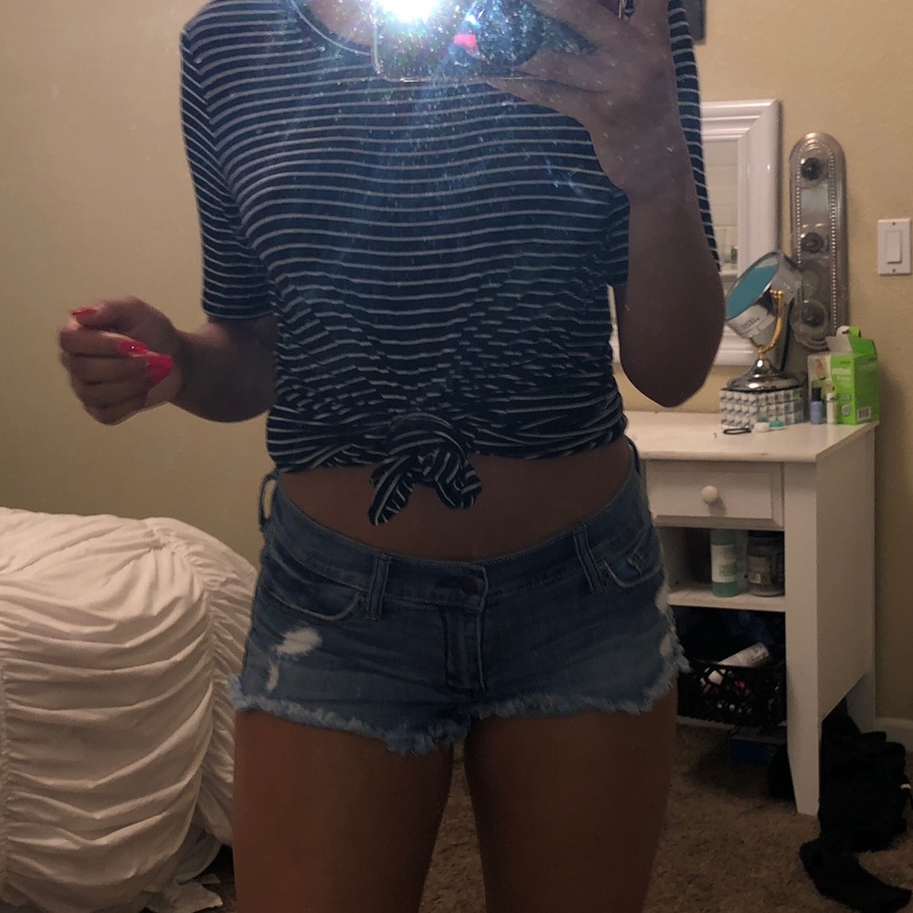 Abercrombie denim shorts